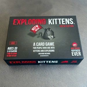 Exploding Kittens NSFW Edition Card Game